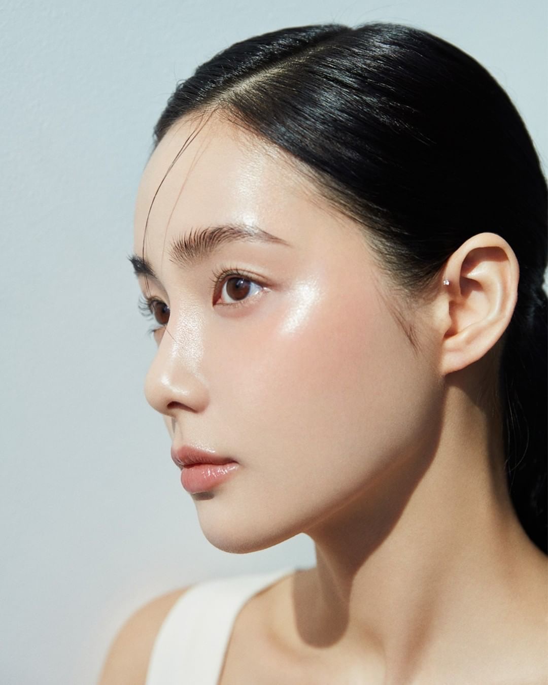 Radiant skin after a laser facial